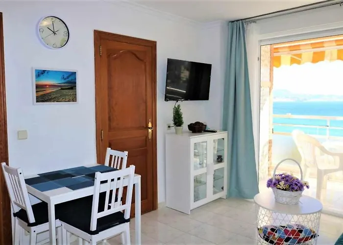 2g Mar Ii 1ª Linea De Playa Con Vistas Al Mar Lägenhet Calpe